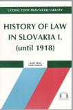 History of Law in Slovakia (until 1918)