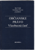 Občianske právo. Všeobecná časť