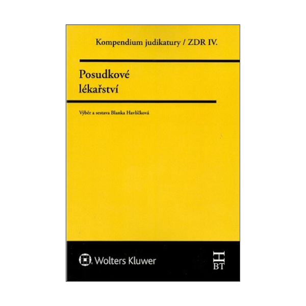 Kompendium judikatury - Posudkové lékařství