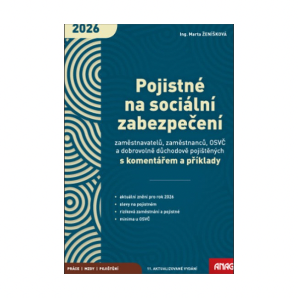 Pojistné na sociální zabezpečení 2026