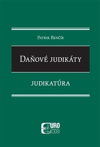 Daňové judikáty - Judikatúra 