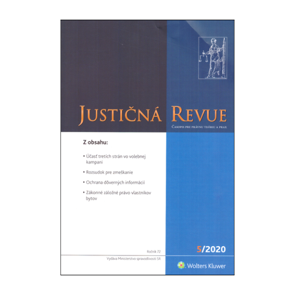 Justičná revue 5/2020
