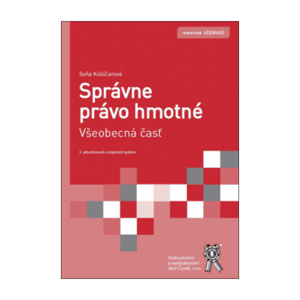 Správne právo hmotné. Všeobecná časť