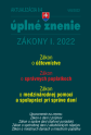 Zákon o účtovníctve. Zákon o správnych poplatkoch. Zákon o medzinárodnej pomoci 
