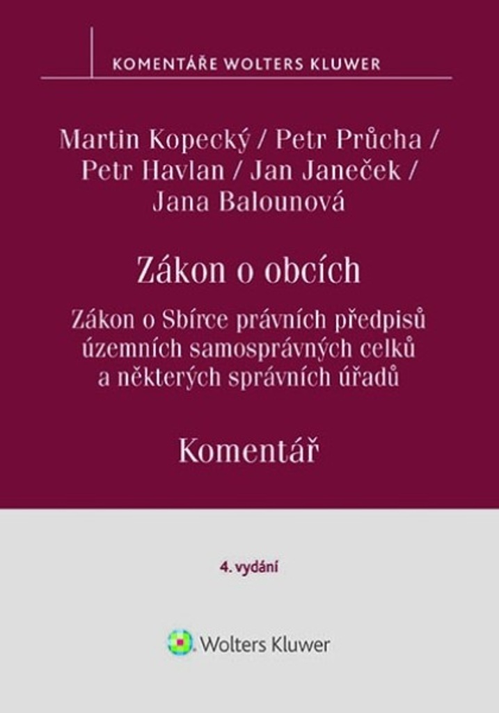 Zákon o obcích. Komentář, 4.vyd.