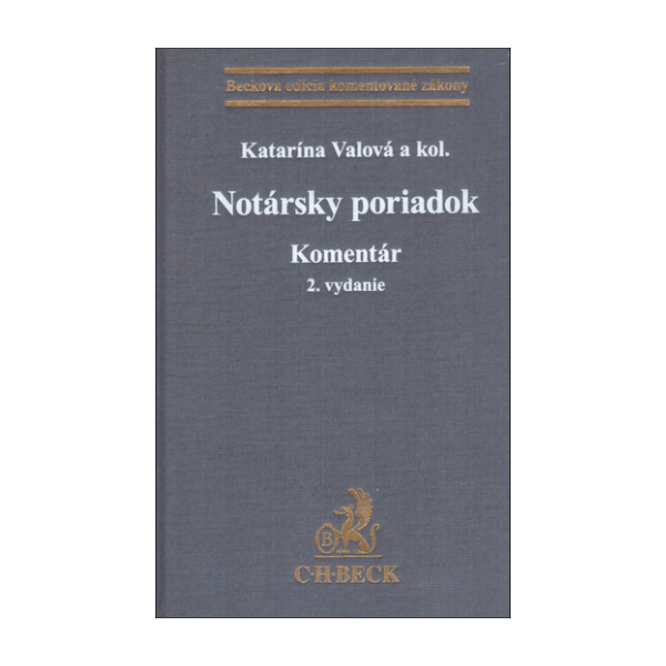 Notársky poriadok. Komentár, 2. vydanie