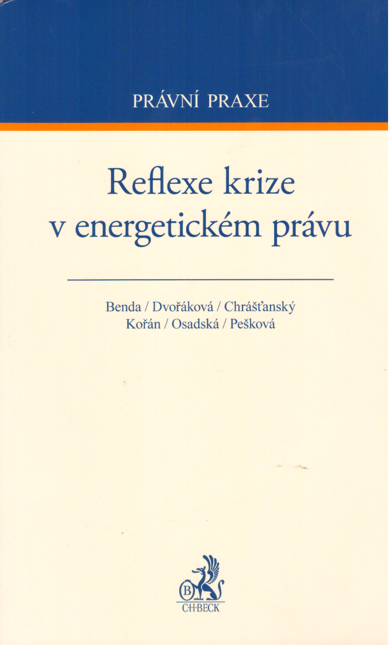 Reflexe krize v energetickém právu