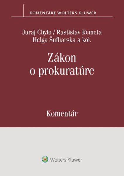 Zákon o prokuratúre. Komentár
