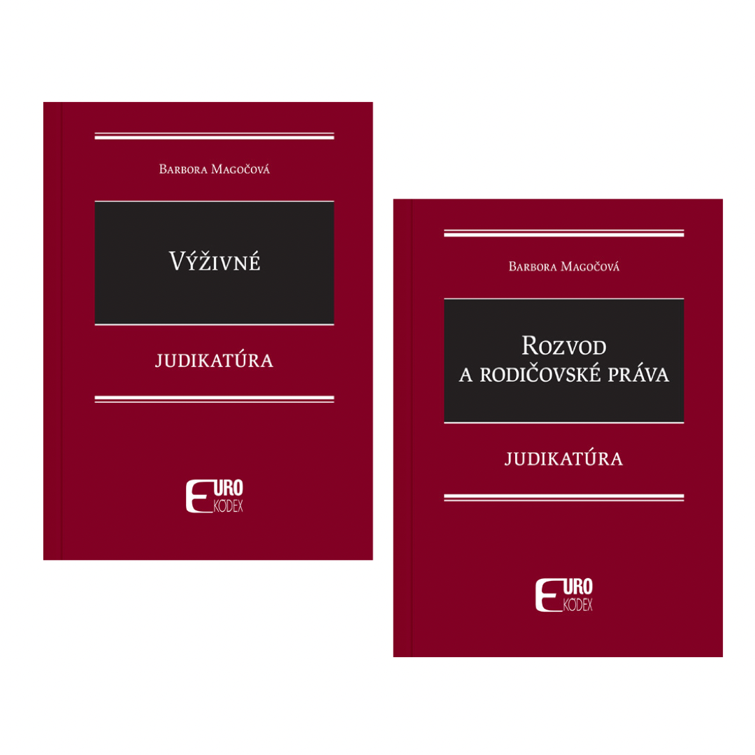 Výživné. Judikatúra + Rozvod a rodičovské práva. Judikatúra