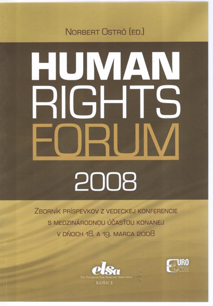Human Rights Forum 2008