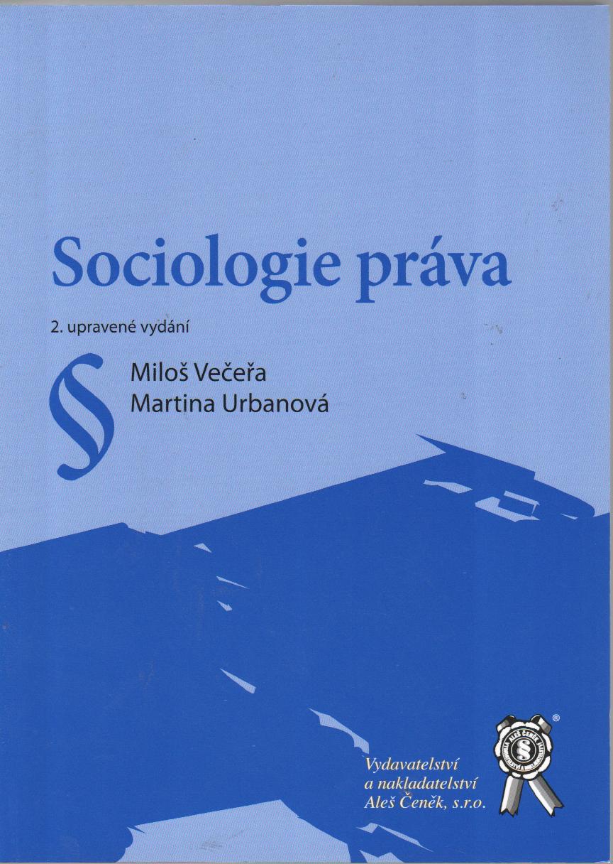 Sociologie práva, 2.vydání