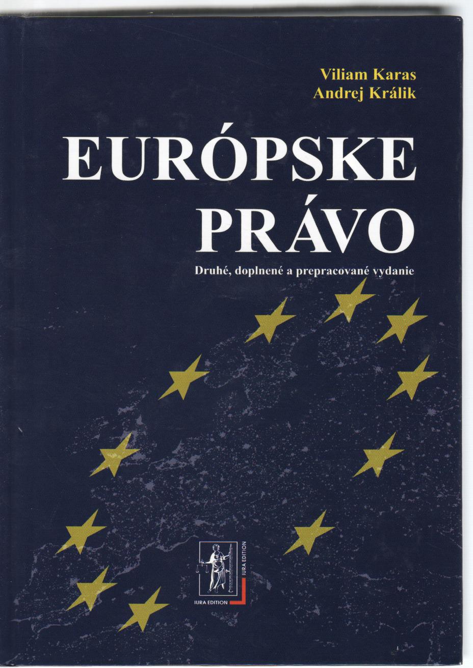 Európske právo, 2.vyd.