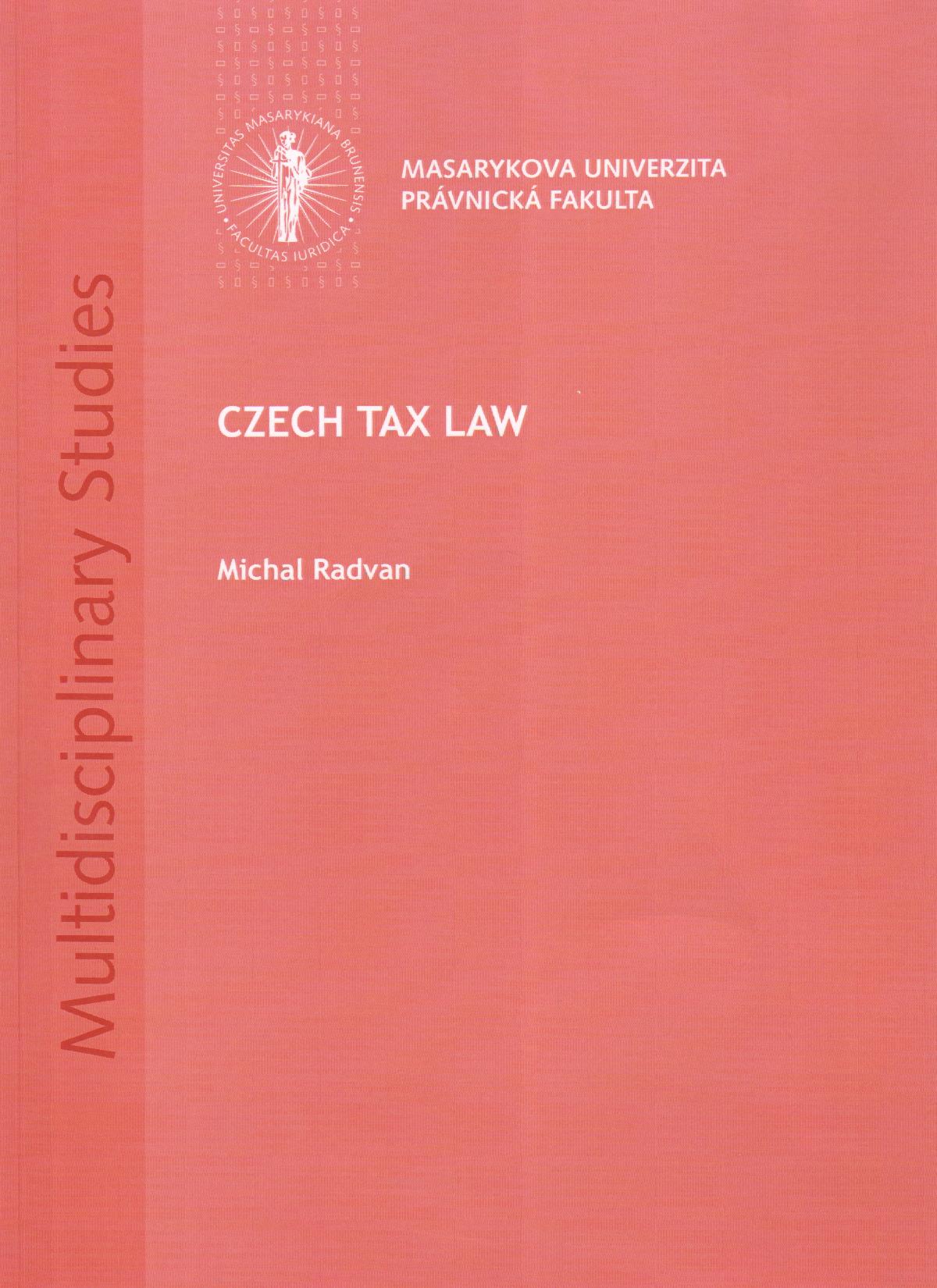 Czech Tax Law, 2nd edition