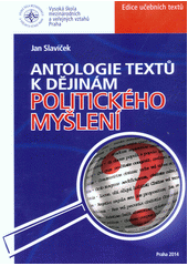 Antologie textů k dějinám politického myšlení