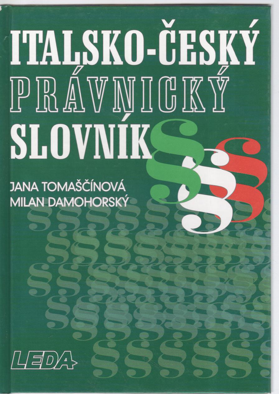Italsko - český právnický slovník