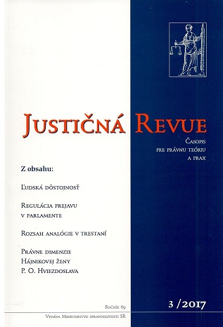 Justičná revue 3/2017 + CD