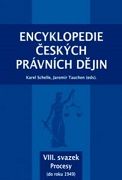 Encyklopedie českých právních dějin, VIII. svazek Procesy (do roku 1949)