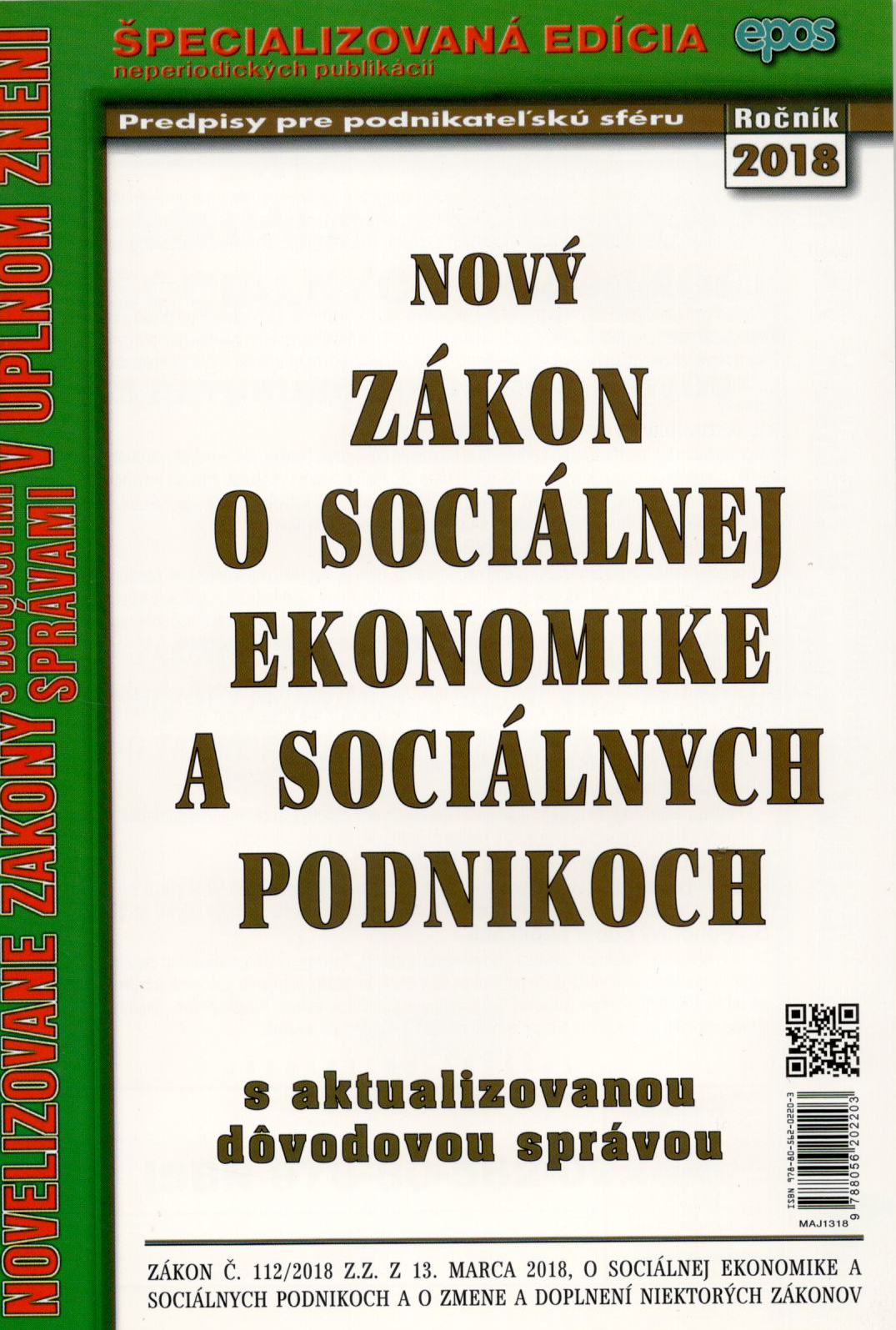 Zákon o sociálnej ekonomike a sociálnych podnikoch