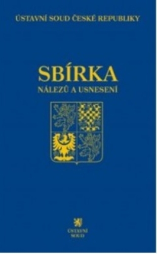 Sbírka nálezů a usnesení ÚS ČR, svazek 83 (vč. CD) 