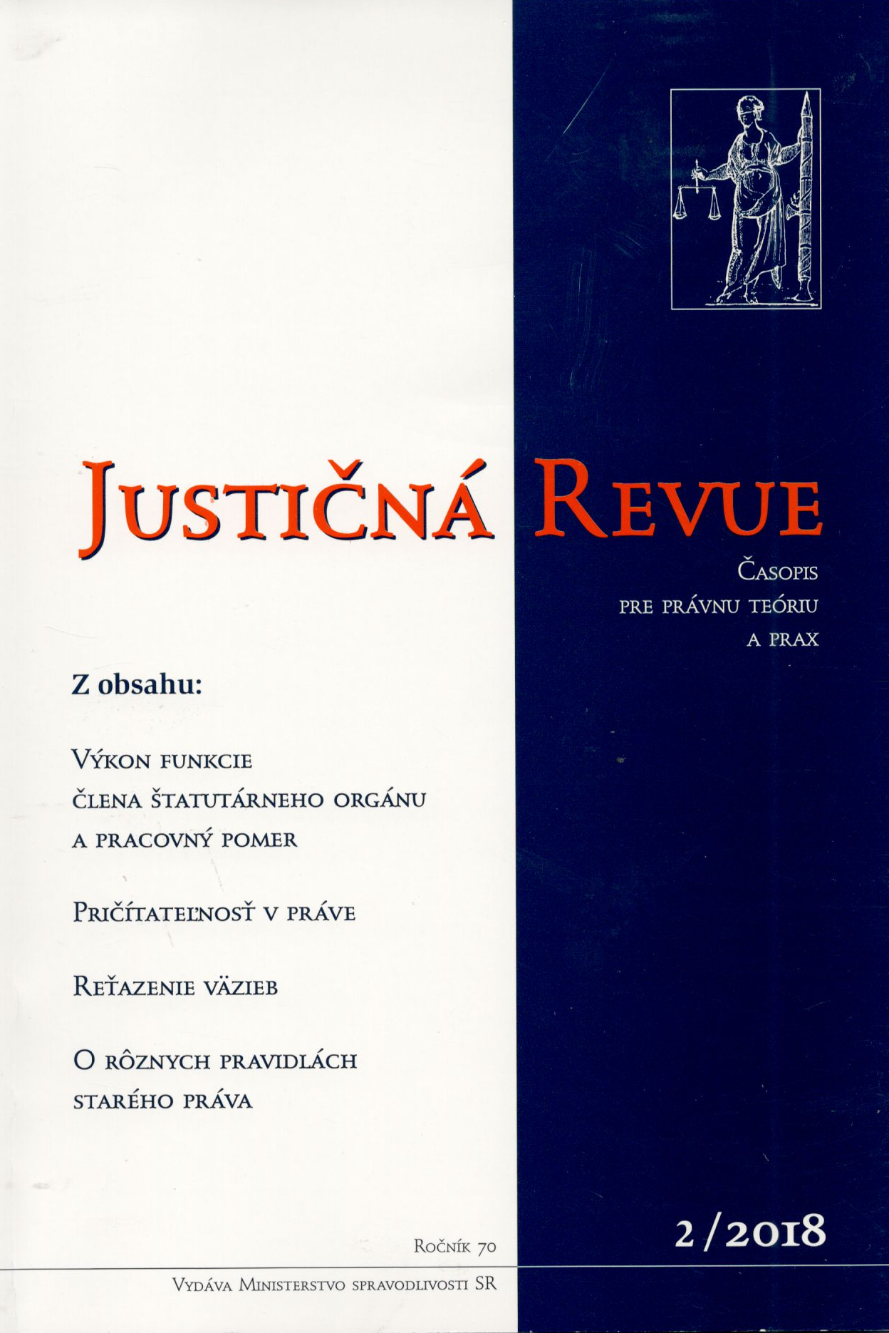 Justičná revue 2/2018 + CD