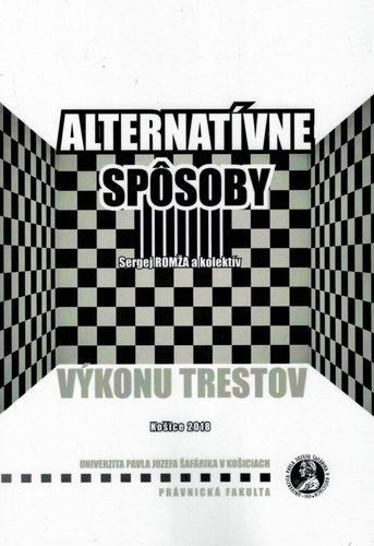 Alternatívne spôsoby výkonu trestov 