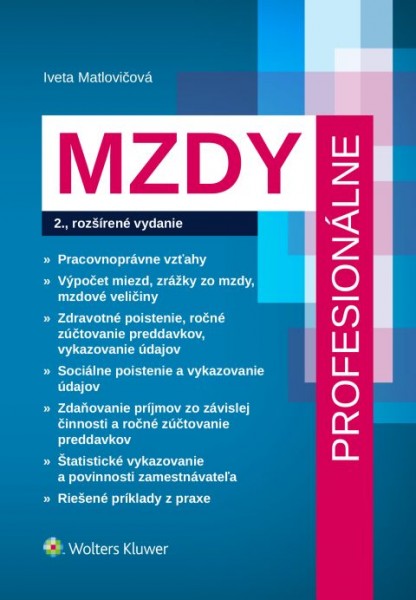 Mzdy profesionálne, 2.vyd.