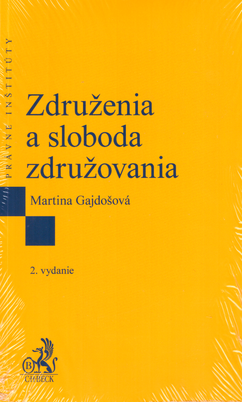 Združenia a sloboda združovania, 2.vydanie