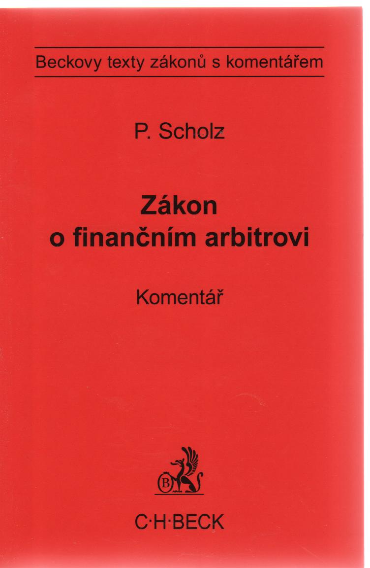 Zákon o finančním arbitrovi, komentář