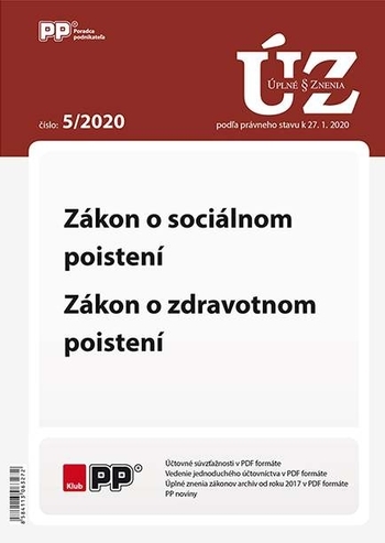 ÚZZ Zákon o sociálnom poistení. Zákon o zdravotnom poistení