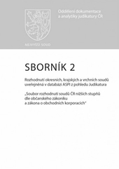 Sborník č. 2 Rozhodnutí okresních, krajských a vrchních soudů