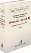 Občanský zákoník II. Rodinné právo. Komentář, 2. vydání