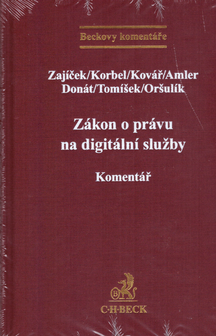 Zákon o právu na digitální služby. Komentář