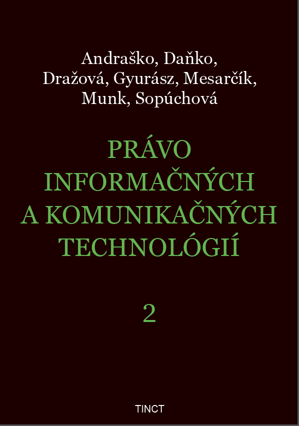 Právo informačných a komunikačných technológií 2