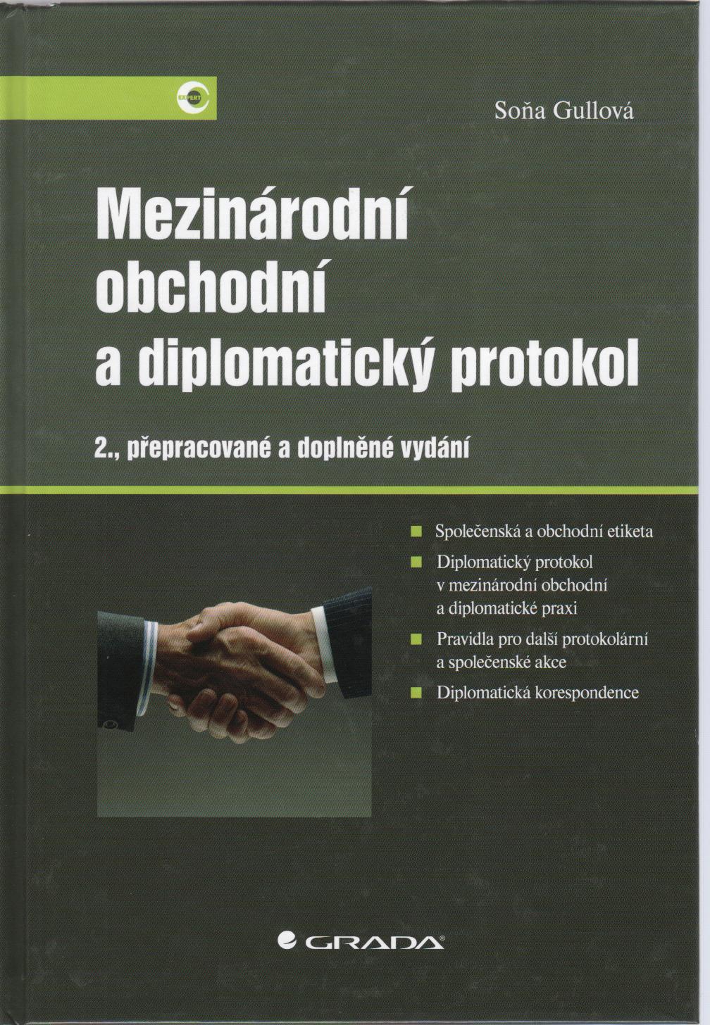 Mezinárodní obchodní a diplomatický protokol, 2.vydaní