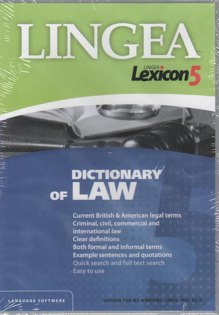Dictionary of Law, elektronická verzia