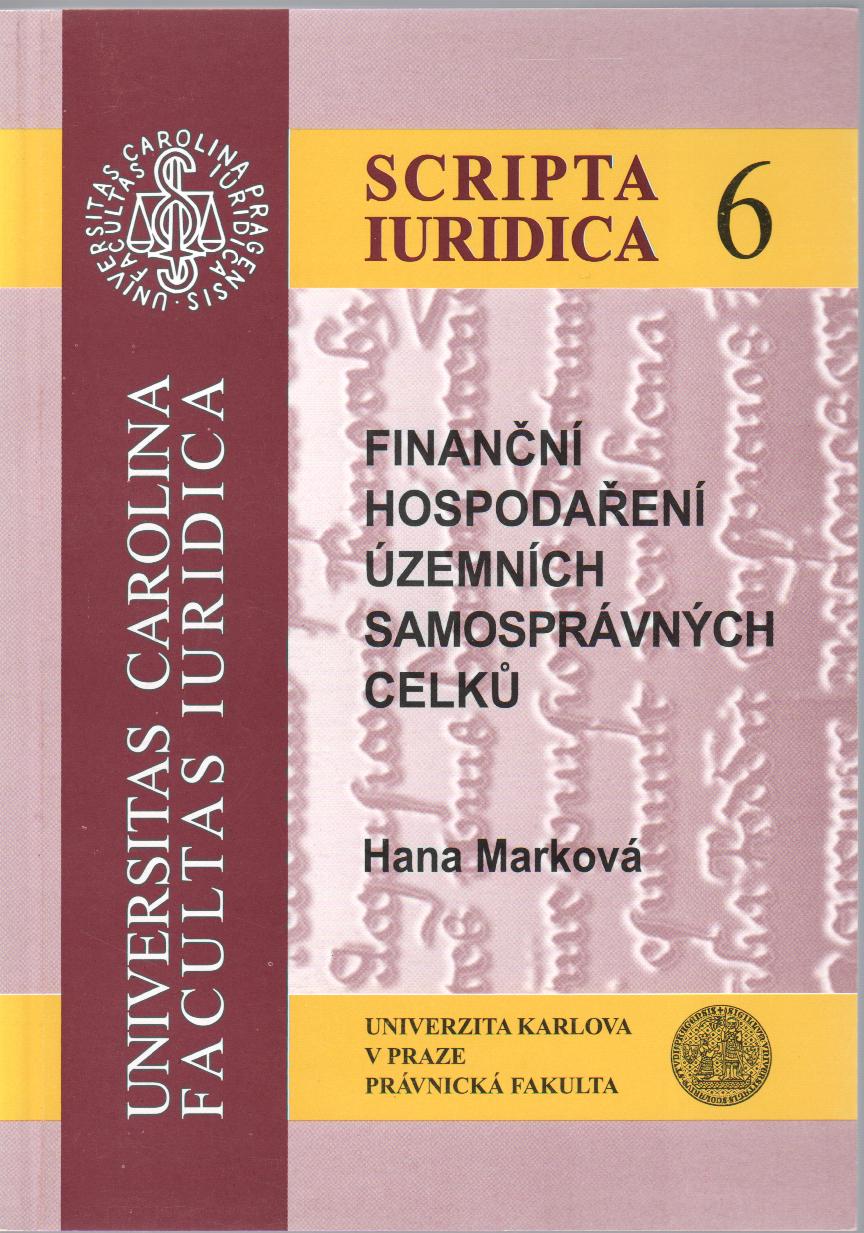 Finanční hospodaření územních samosprávných celků