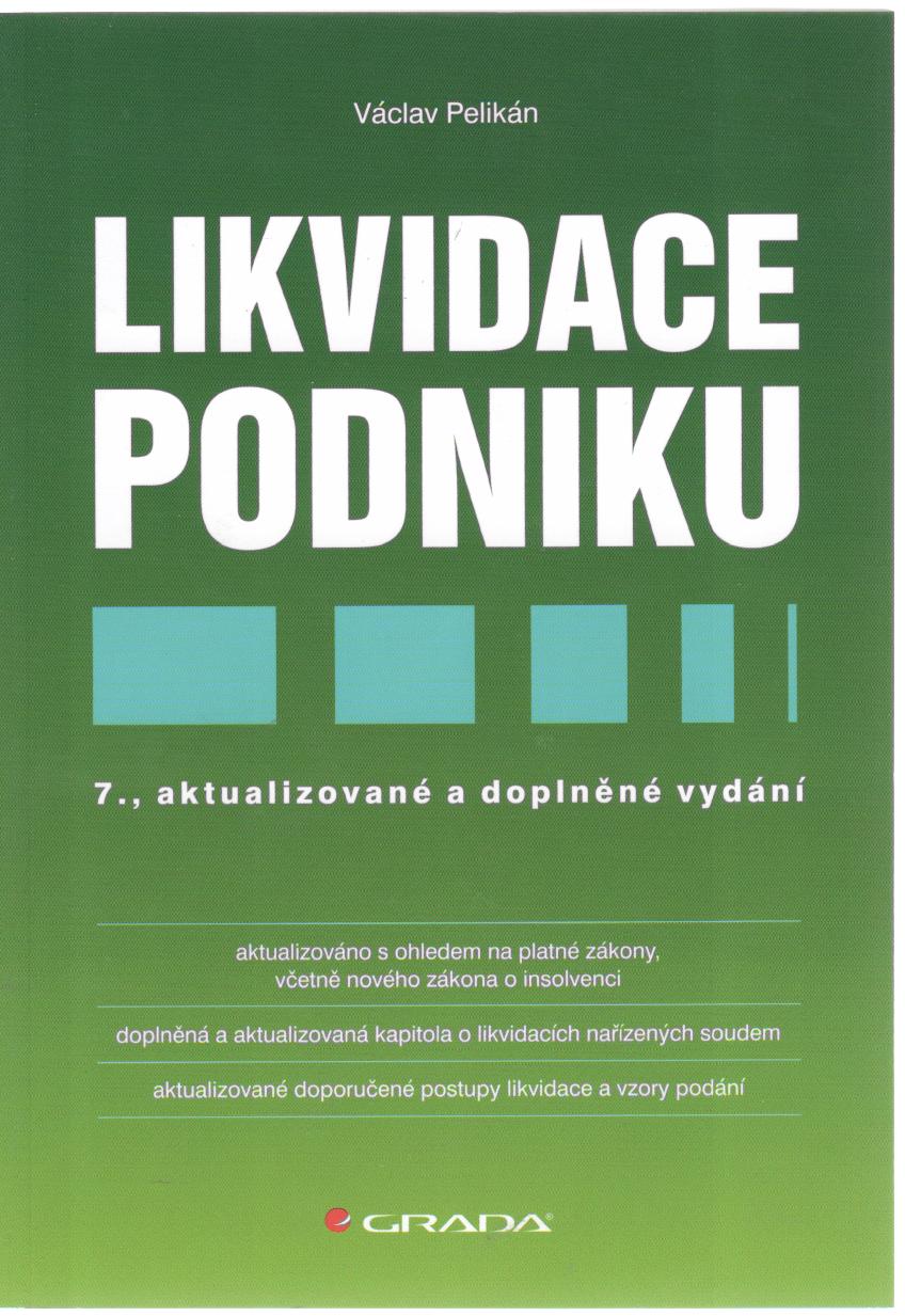 Likvidace podniku, 7.vydanie