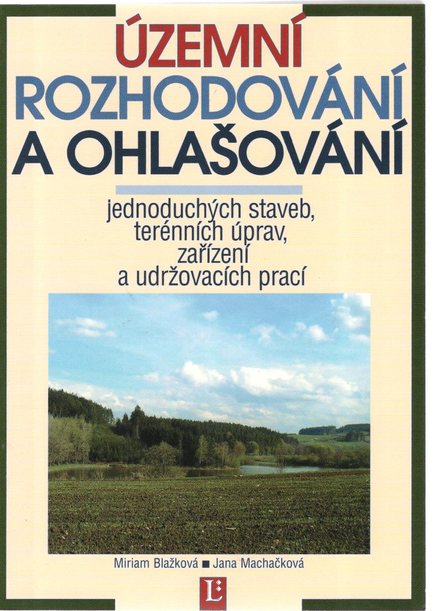 Územní rozhodování a ohlašování