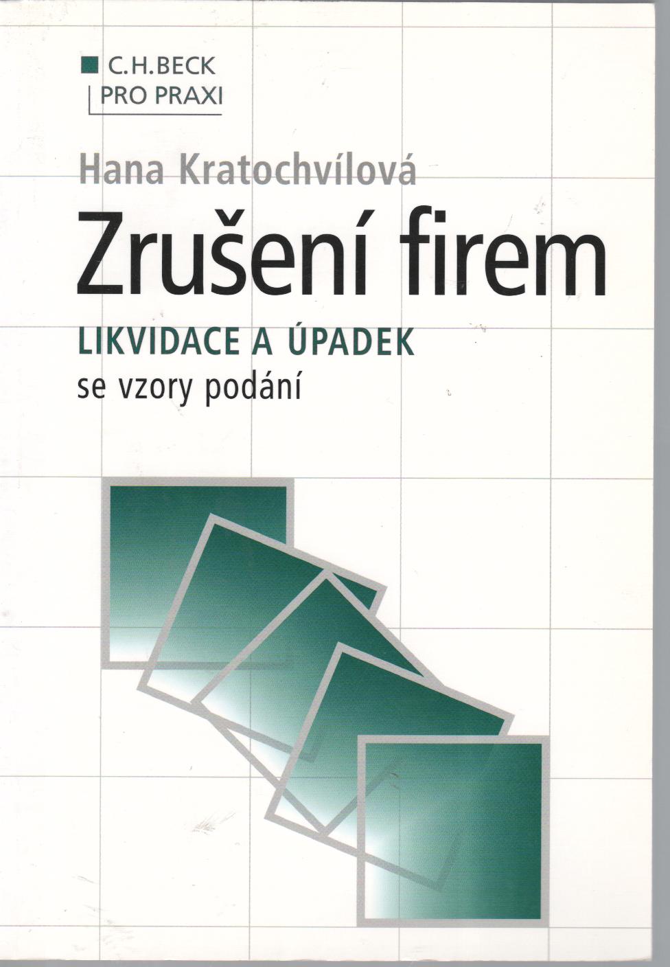 Zrušení firem - likvidace a úpadek