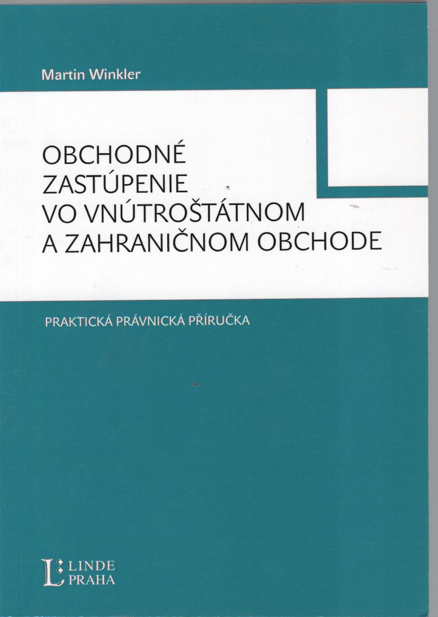 Obchodné zastúpenie vo vnútroštátnom a zahraničnom obchode