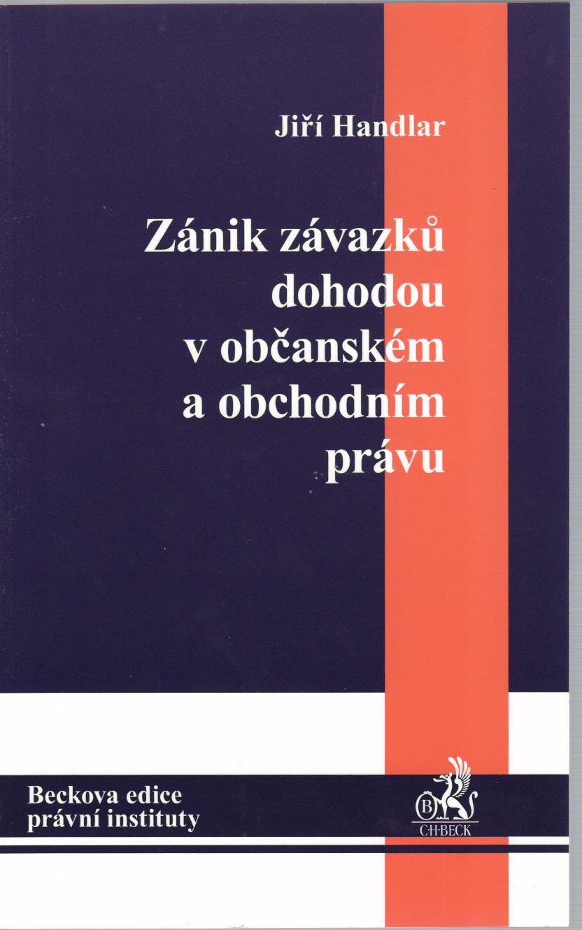 Zánik závazků dohodou v občanském a obchodním právu