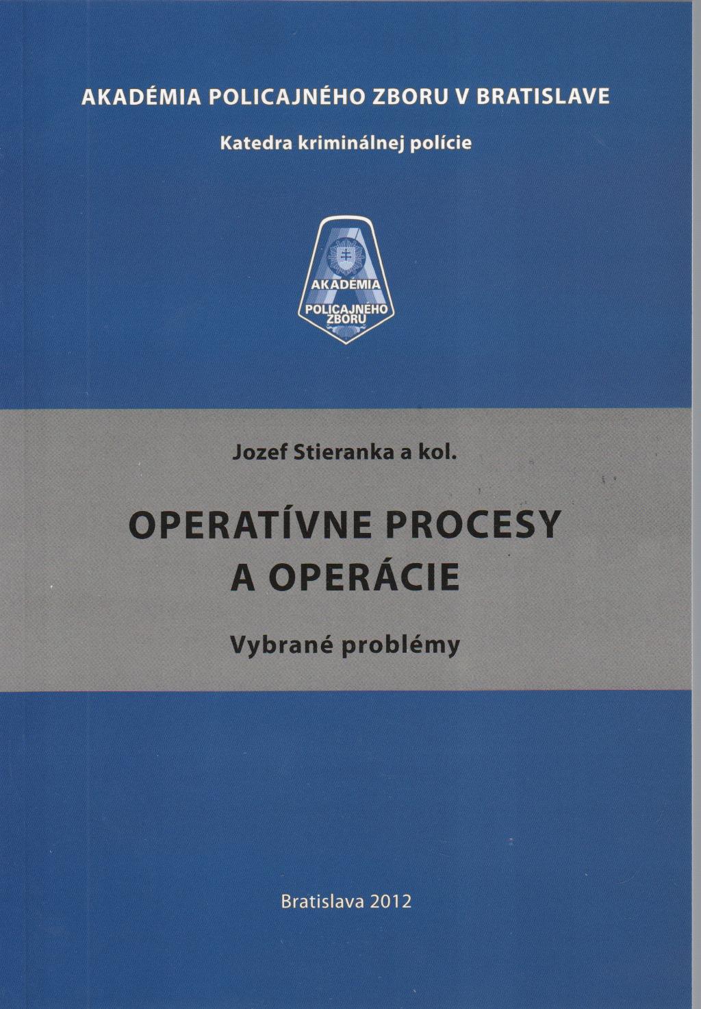 Operatívne procesy a operácie