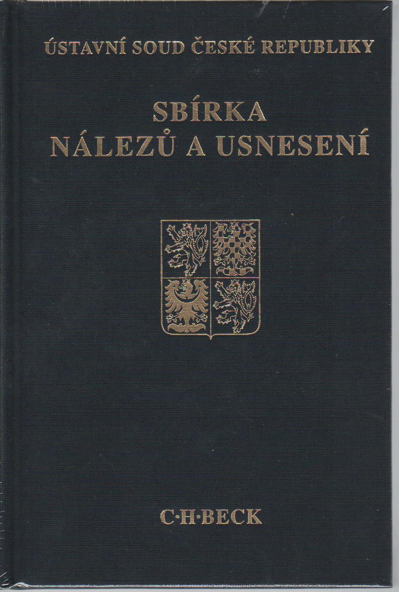 Sbírka nálezů a usnesení ÚS ČR, svazek 64 