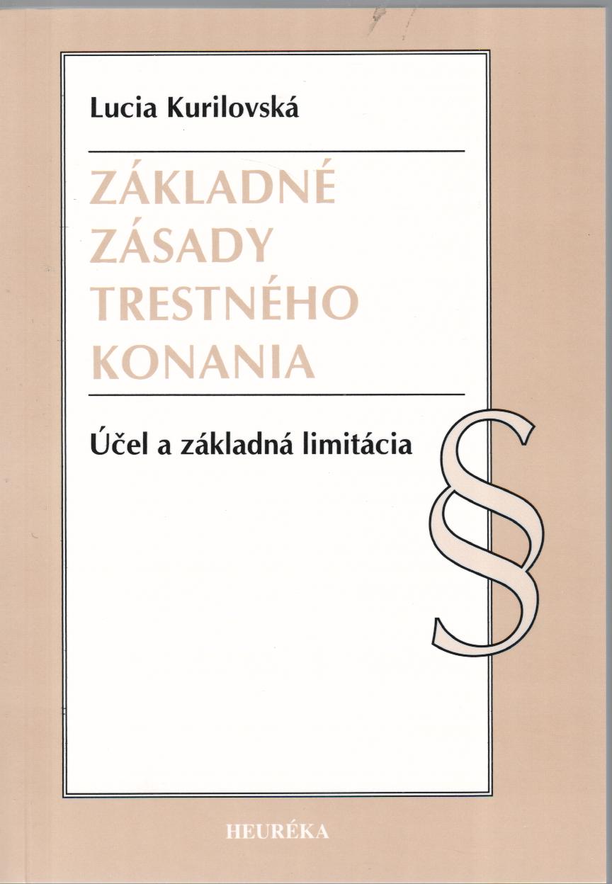 Základné zásady trestného konania