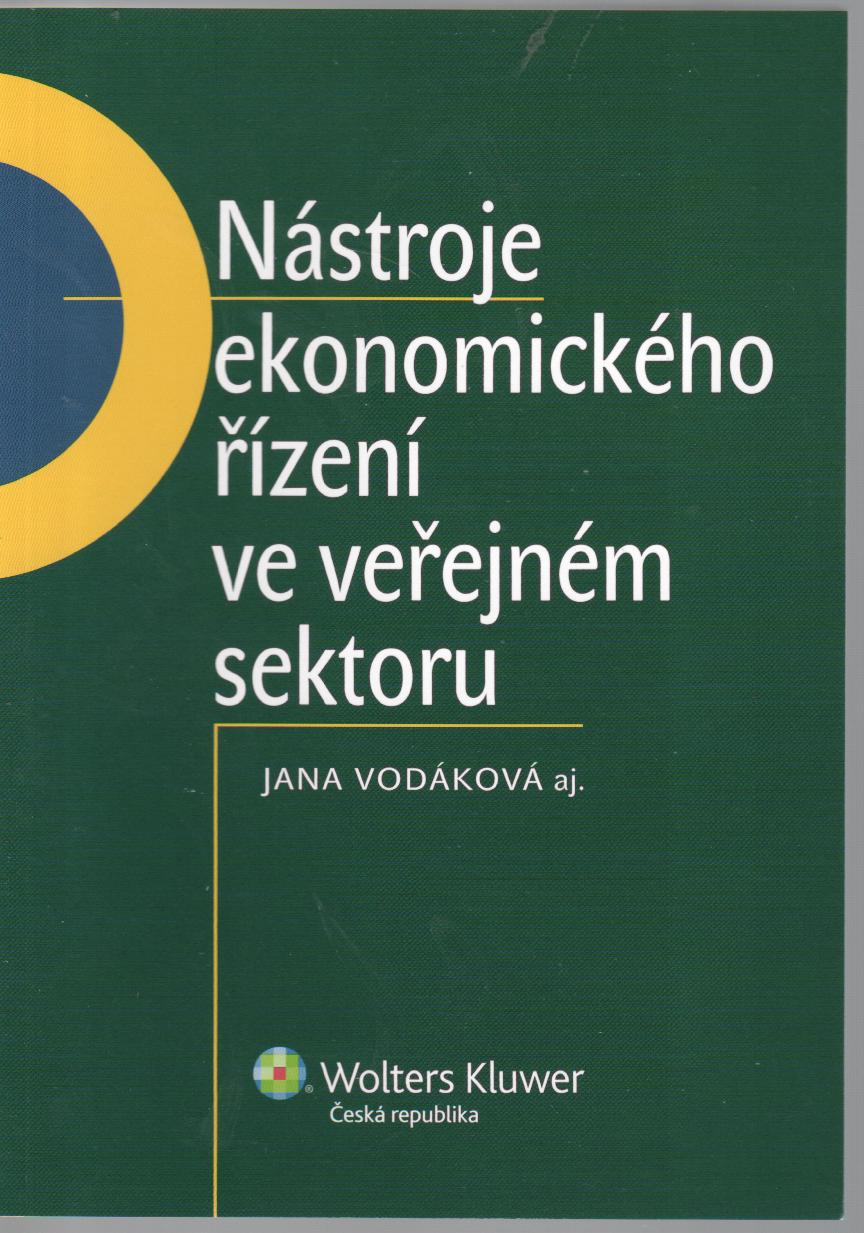 Nástroje ekonomického řízení ve veřejném sektoru