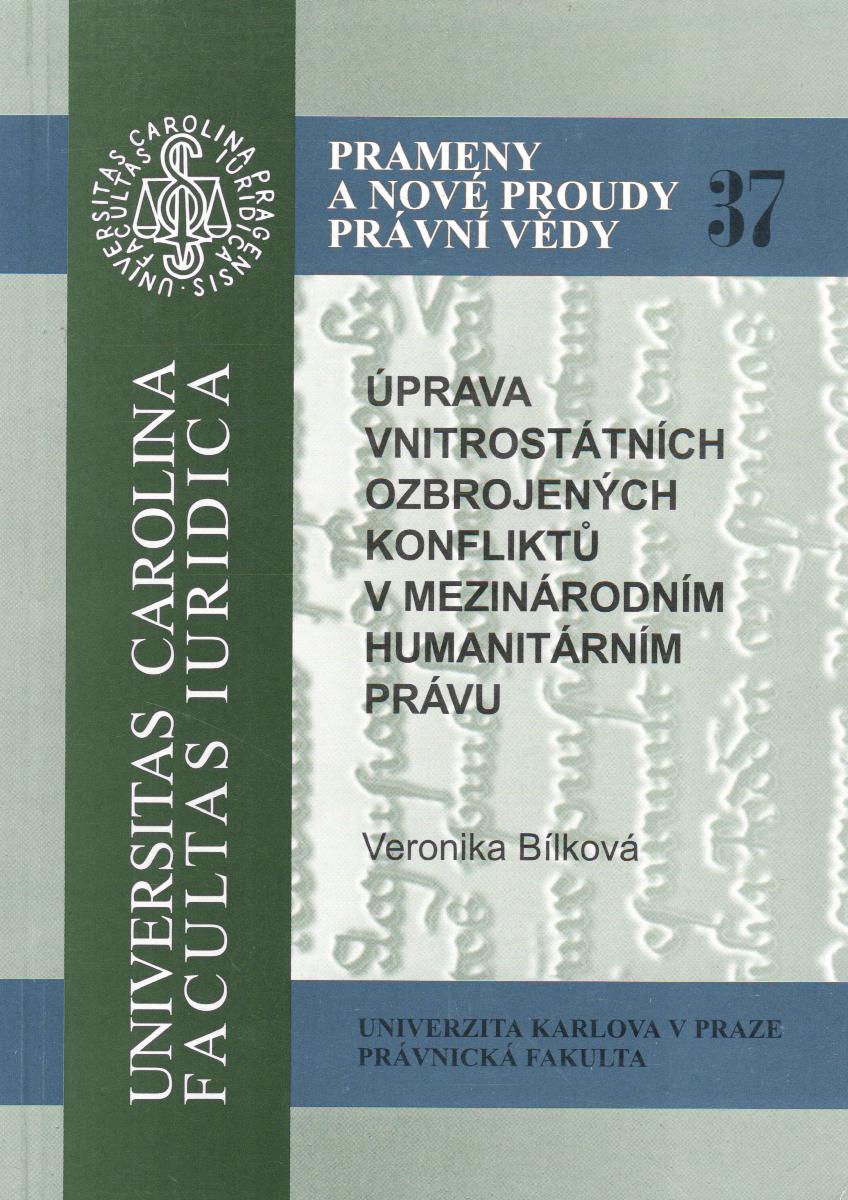 Úprava vnitrostátních ozbrojených konfliktů v mezinárodním humanitárním právu