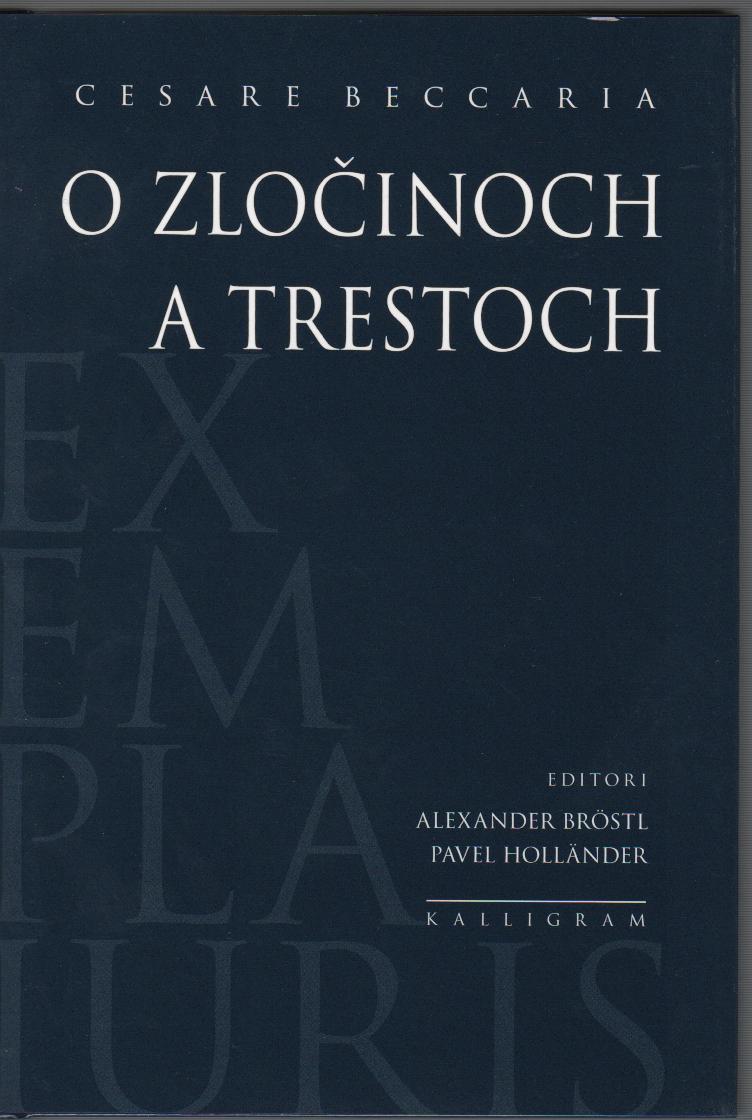 O zločinoch a trestoch