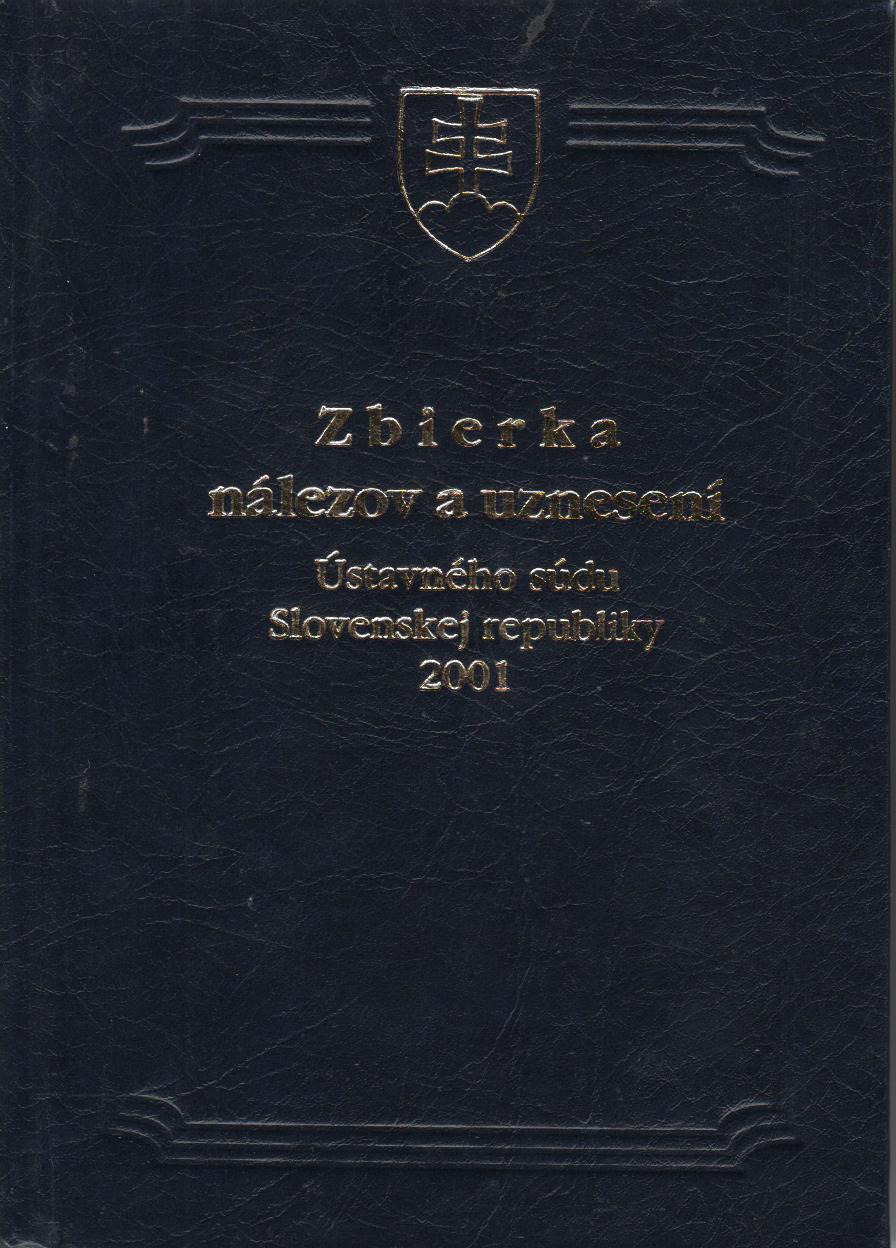 Zbierka nálezov a uznesení ÚS SR 2006