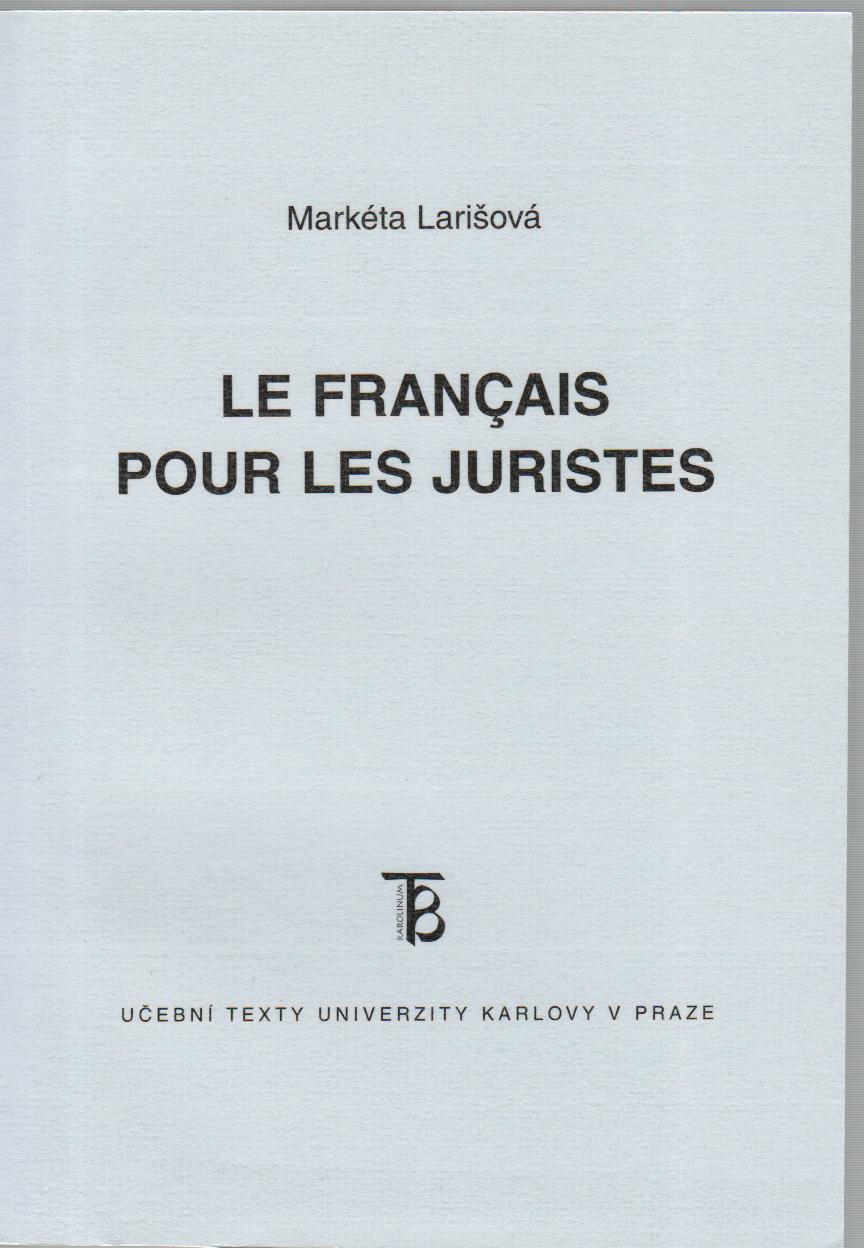 Le Francais pour les Juristes