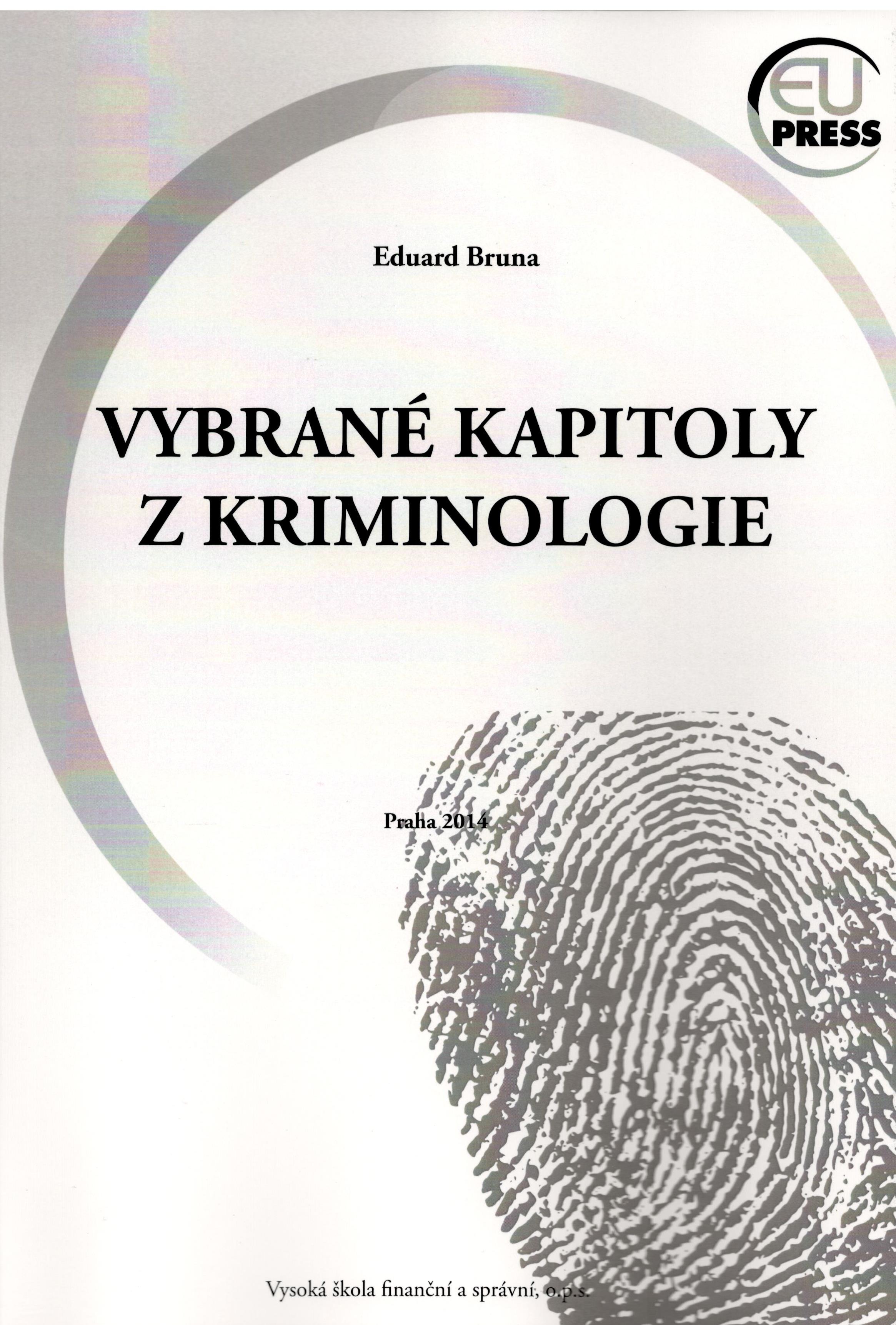 Vybrané kapitoly z kriminologie, 2.vyd.